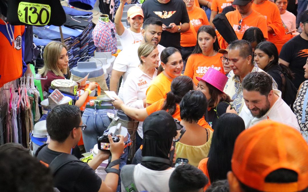 La única nueva: Jessica Ortega visita el Mercado Adolfo López Mateos, el corazón comercial de Cuernavaca